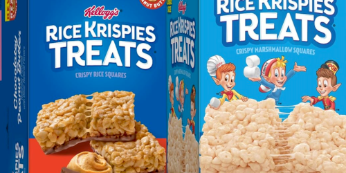 Rice Krispies Treats Original & Chocolate Peanut Butter 30-Pack Just $8 Shipped on Amazon