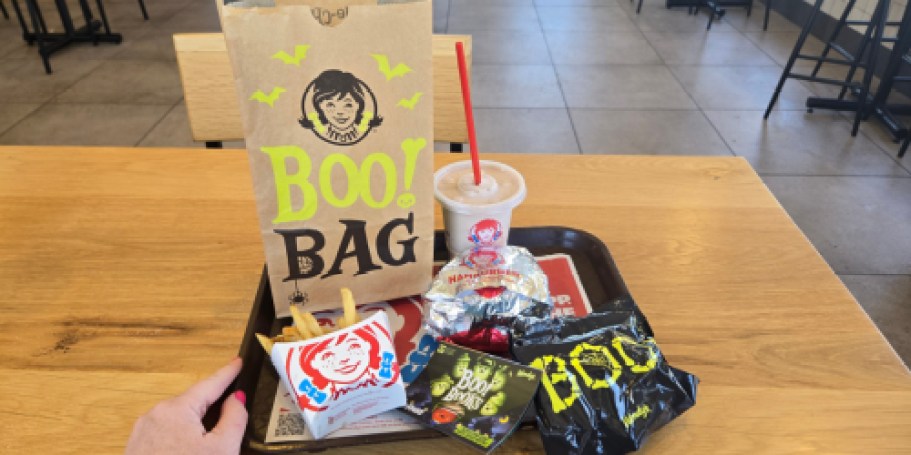 Wendy’s BOO Bags Are Here – Meal, Coupons, Frosty & Collectible (Kid’s Meal for Adults!)