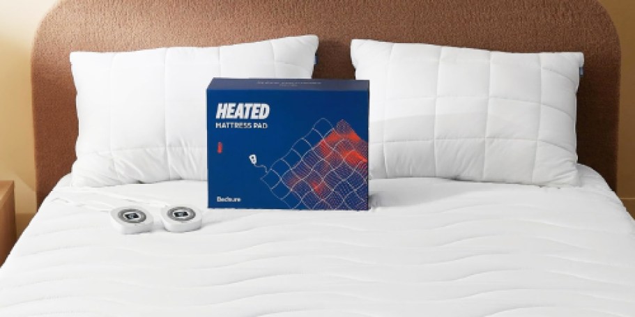 Heated Mattress Pads from $32.49 Shipped on Amazon (Reg. $79+)