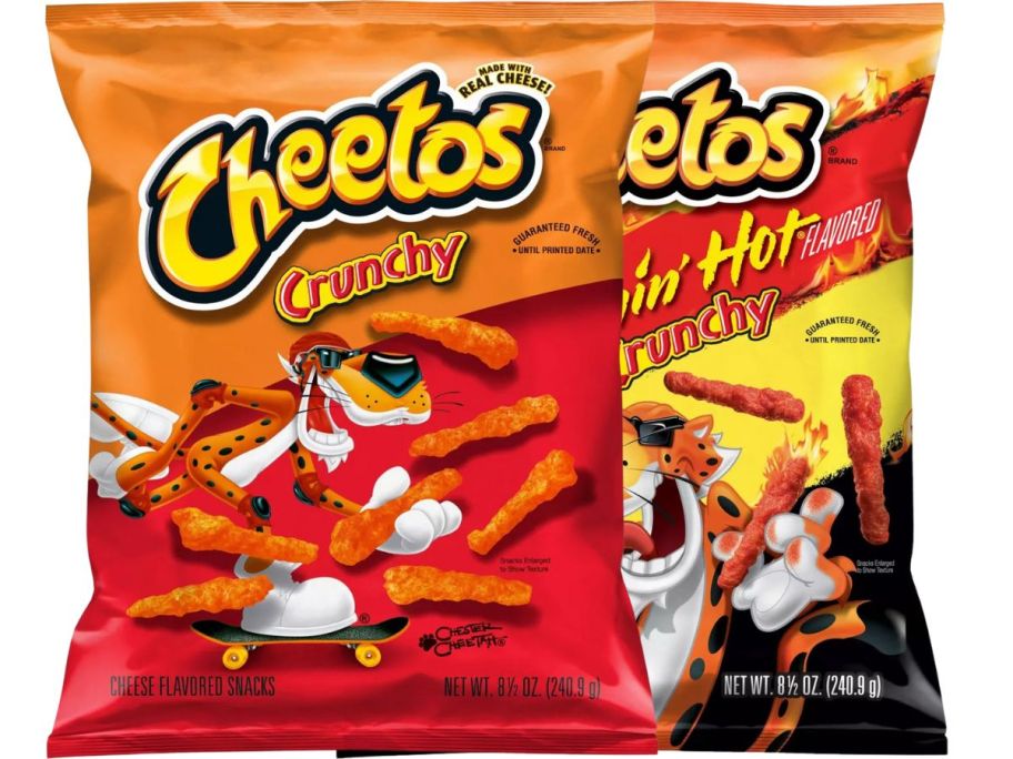 2 bags of Cheetos