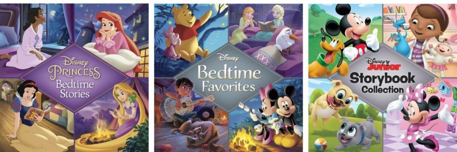 Stock images of 3 Disney Storybook Treasuries