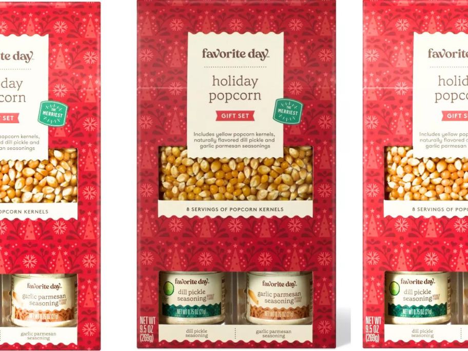 Favorite Day Christmas Popcorn Gift Set stock image