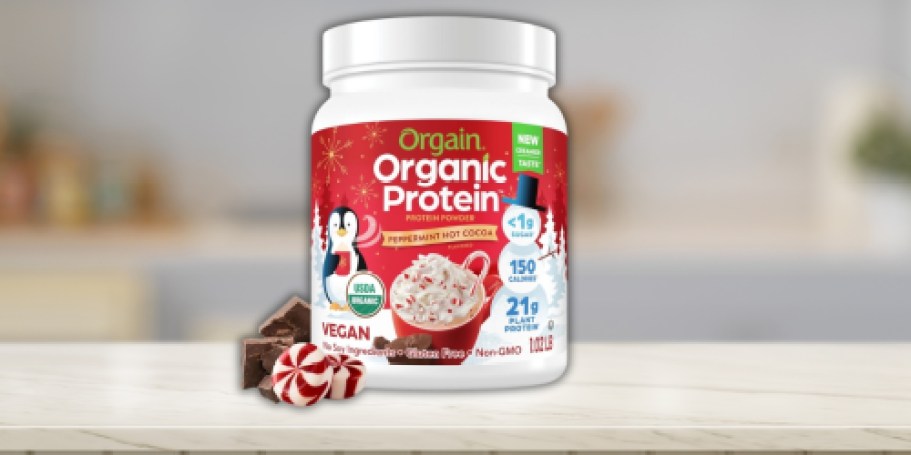 Orgain Protein Powder from $17 Shipped on Amazon (Regularly $24)