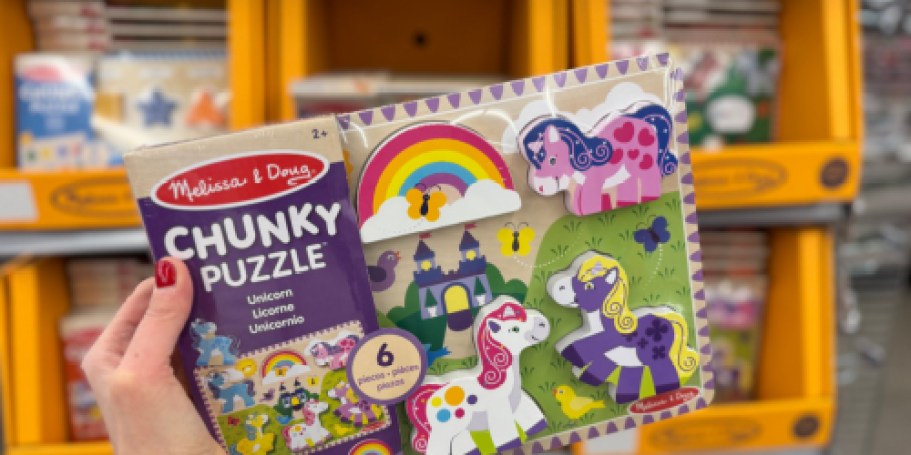 Melissa & Doug Wooden Puzzles Only $5 on Walmart.com (Regularly $13)