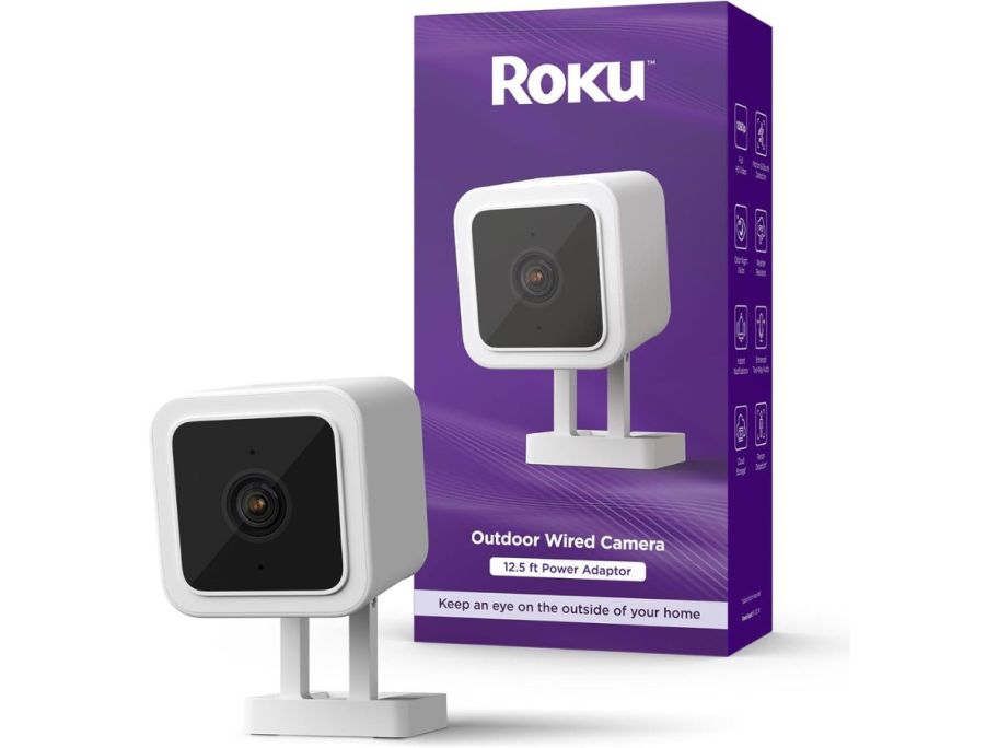 Roku Outdoor Security Camera stock image