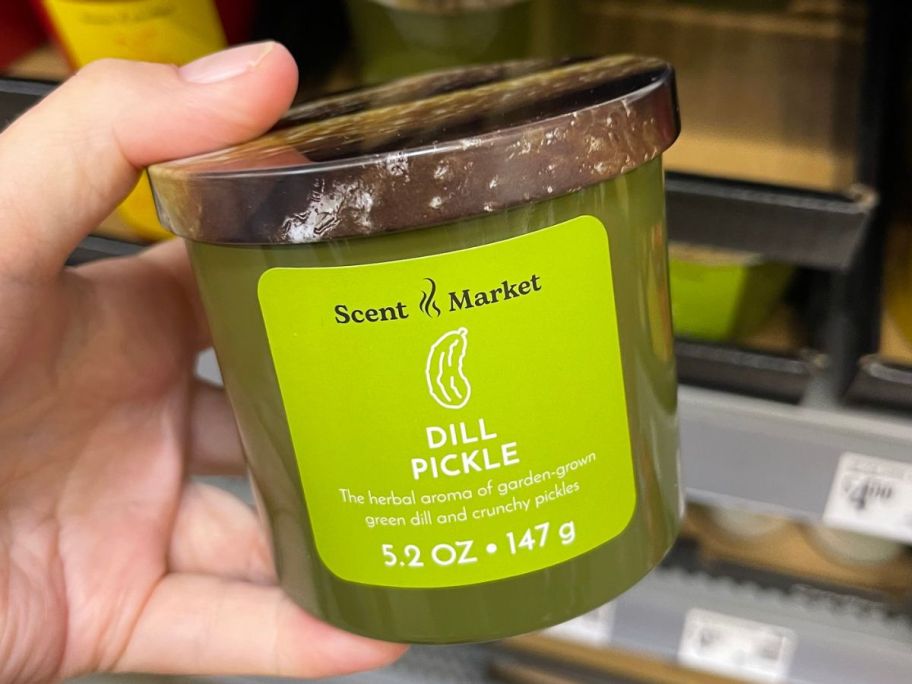 Scent Market 5.2oz Scented Jar Candle - Dill Pickle