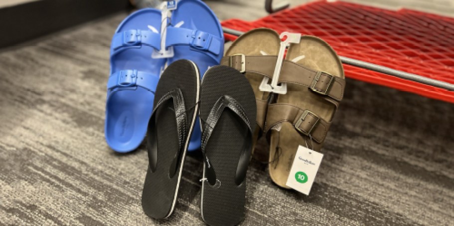 Target Men’s Shoes & Flip Flops from $3.50