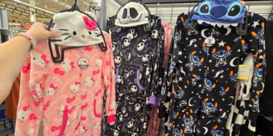 Adult Character Onesie Halloween Pajamas Just $25.98 on Walmart.com