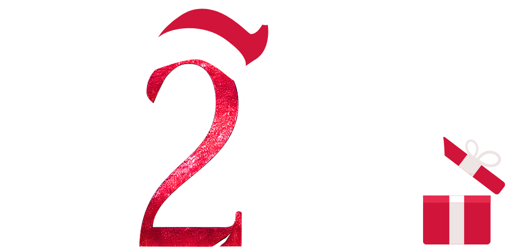 hip2save holiday themed logo