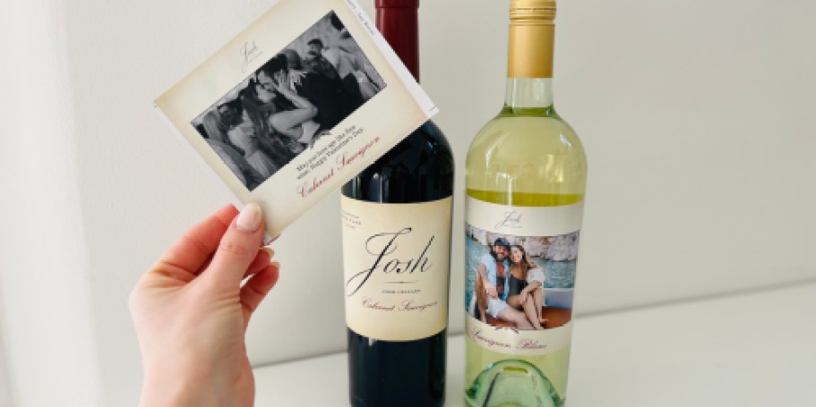 FREE Custom Josh Cellars Wine Labels (Order up to 2 Per Day!)