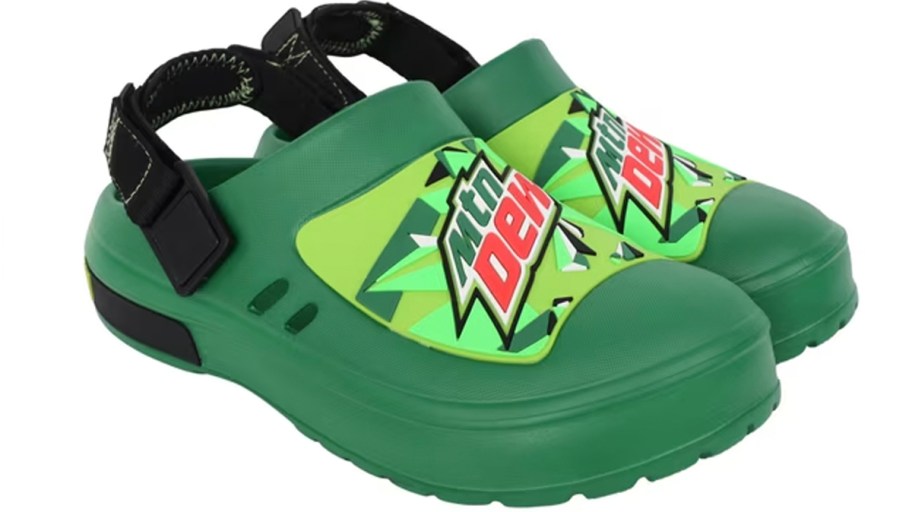 green mountain dew clogs 