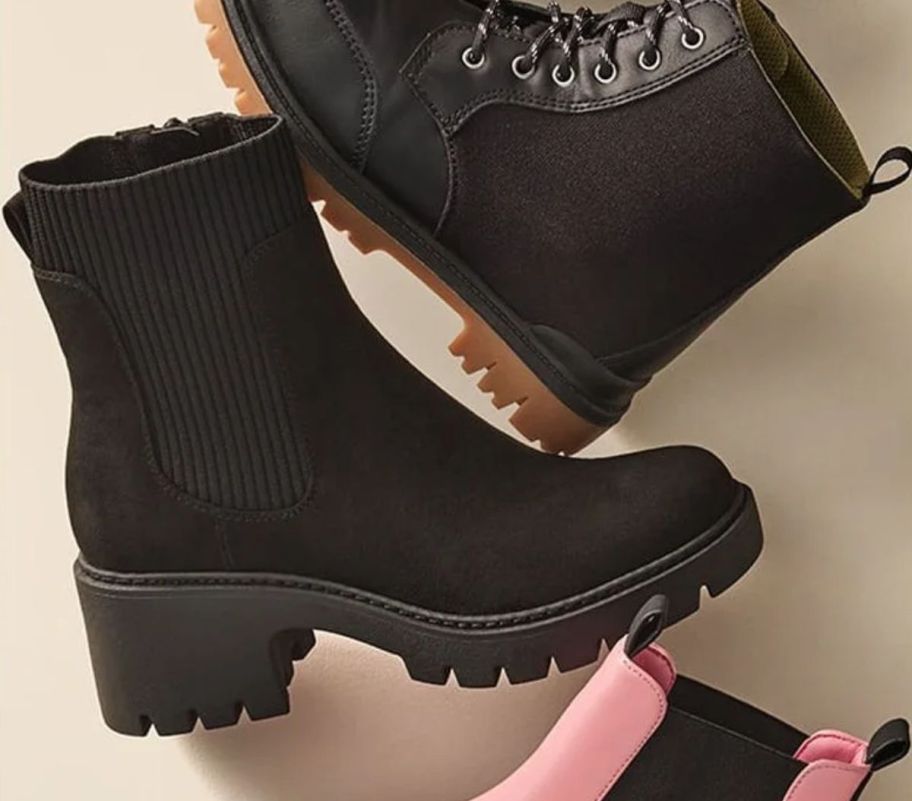 womens lug sole portland boot 