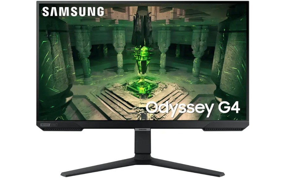 samsung odyssey monitor stock image 
