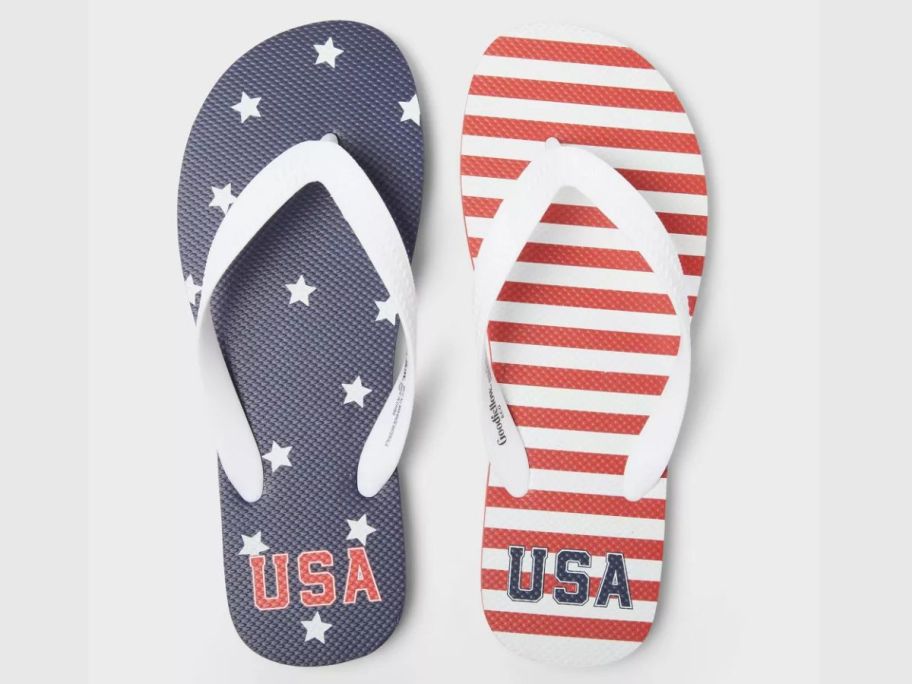 Americana Flip Flops