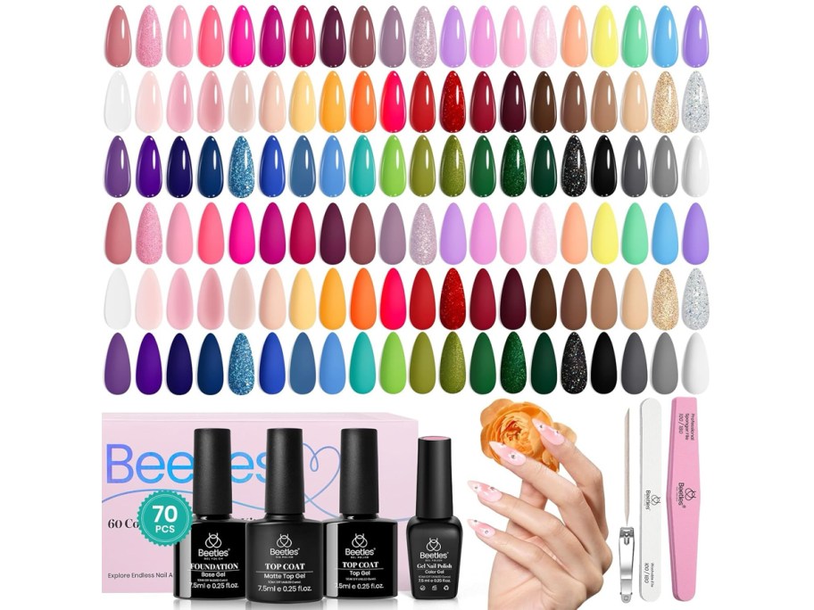 Beetles Seasonal Harmony Collection 60 Colors Gel Polish Set