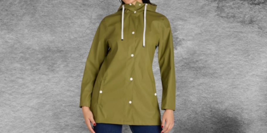 Women’s Rain Coat Only $9.99 on Walmart.com (Reg. $65)