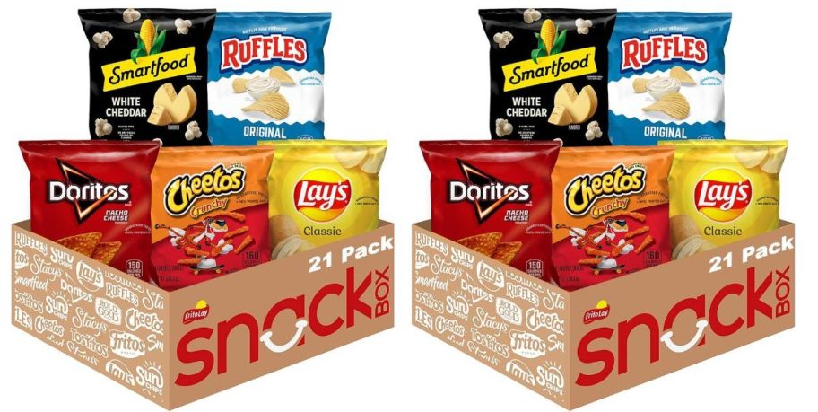 two Frito-Lay Classic Mix 21-Count Variety Pack stick images