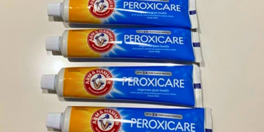 Arm & Hammer Toothpaste 4-Pack Just $9.77 Shipped on Amazon