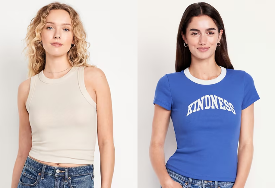 Old Navy Women's Snug Tank and Shirts