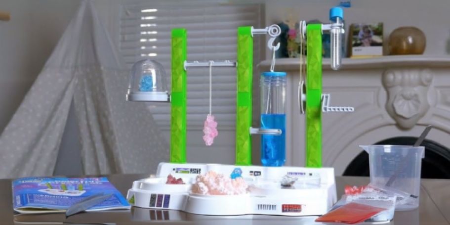 Ooze Labs Colorful Crystal Lab Experiment Kit Only $10 on Amazon (Reg. $30)