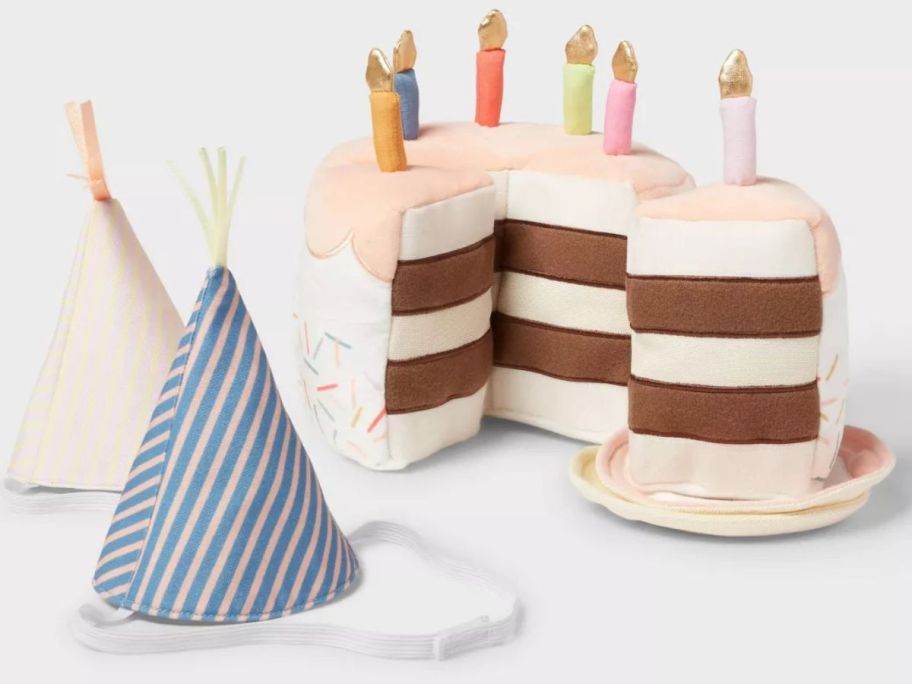 Pillowfort Kids' Birthday Cake Interactive Play Set