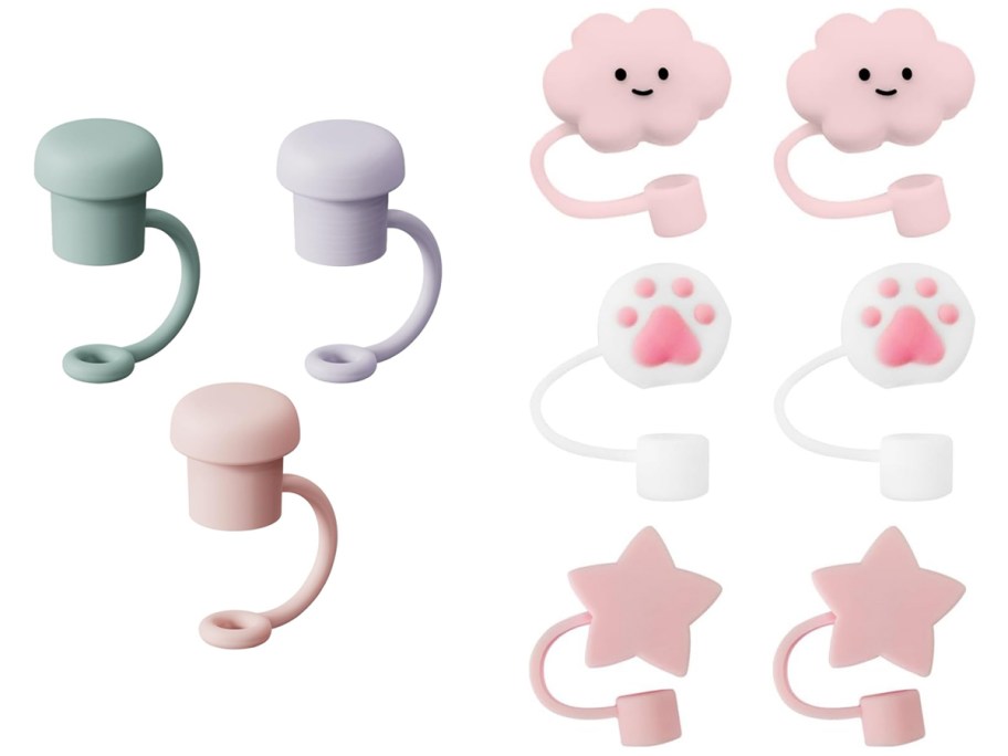 Silicone Straw Toppers