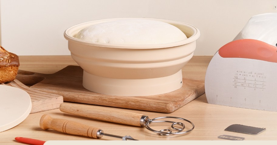 Heated Sourdough Proofing Basket Set