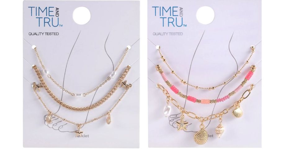 Time and Tru Anklets