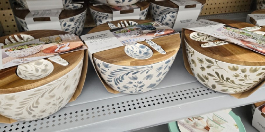 Better Homes & Gardens 4-Piece Salad Bowl Set Only $10.97 on Walmart.com