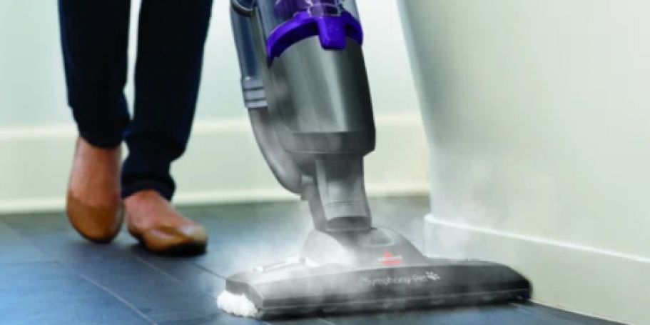 Bissell Symphony Pet Steam Mop & Vacuum Only $71.99 Shipped (Reg. $227)