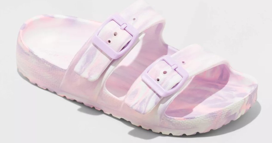 a kids footbed sandal