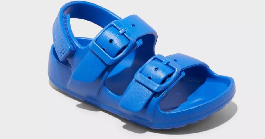 a kids footbed sandal