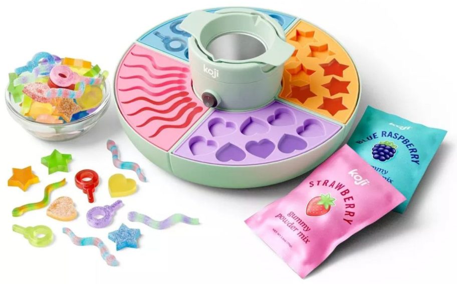 Koji 11-Piece Candy Gummy Molds Set stock image