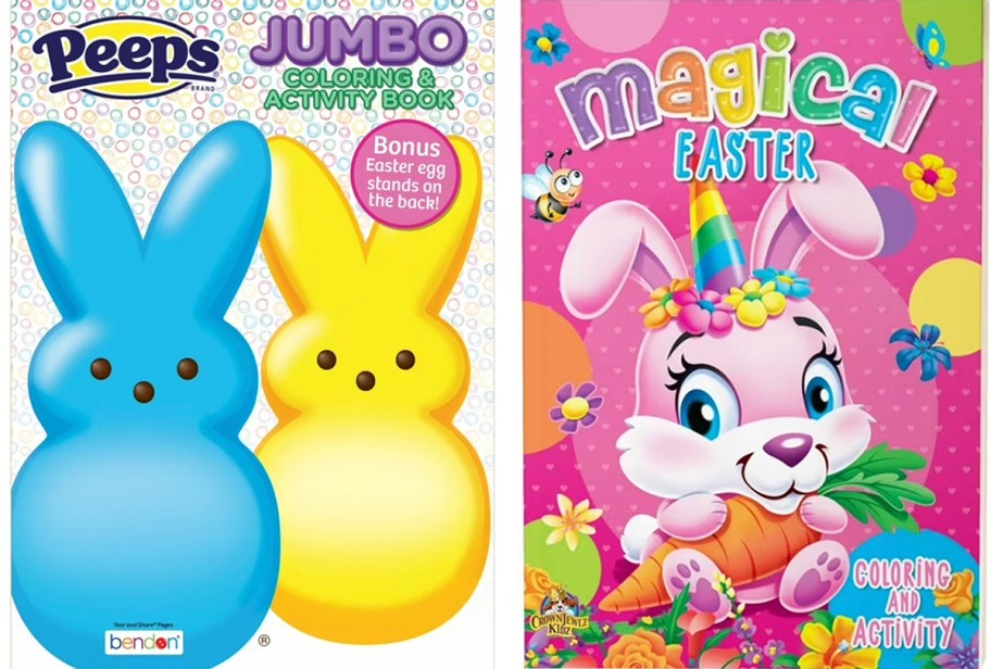 peeps and easter princess coloring book 