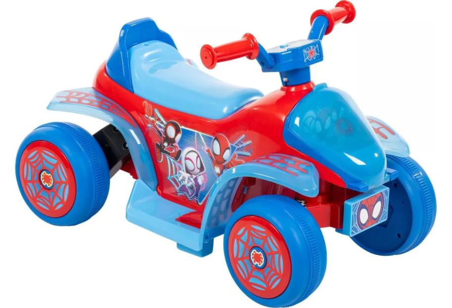spider-man powered ride on atv