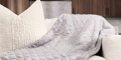 Sunbeam Heated Throw Blanket Just $19.97 on Walmart.com (Regularly $70)