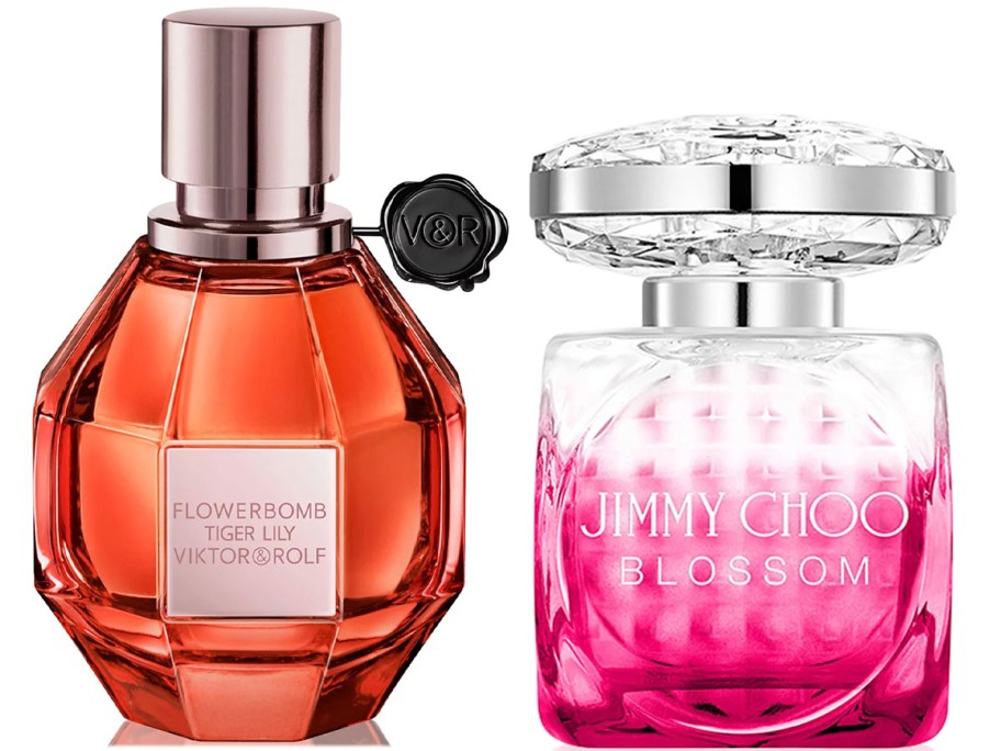 viktor rolf and jimmy choo perfume bottles 