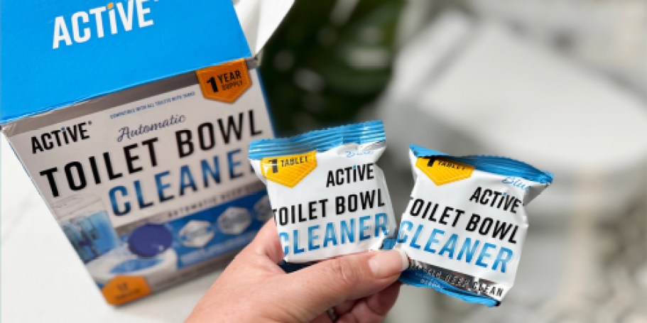 Active Toilet Bowl Cleaner One-Year Supply Just $10 Shipped on Amazon (Reg. $18)