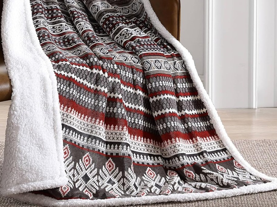Eddie Bauer Throw on chair