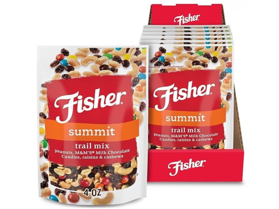 Fisher Snacks Summit Trail Mix packets