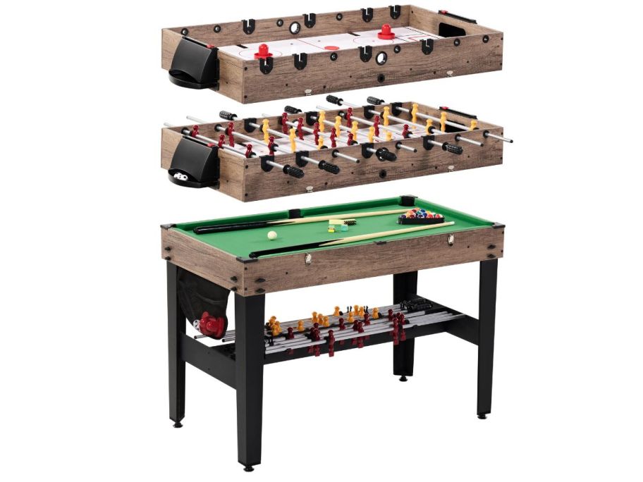 MD Sports 3-in-1 Multi Game Table stock image