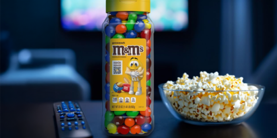 M&M’s 25oz Resealable Candy Jars ONLY $5 on Walmart.com (Reg. $10)