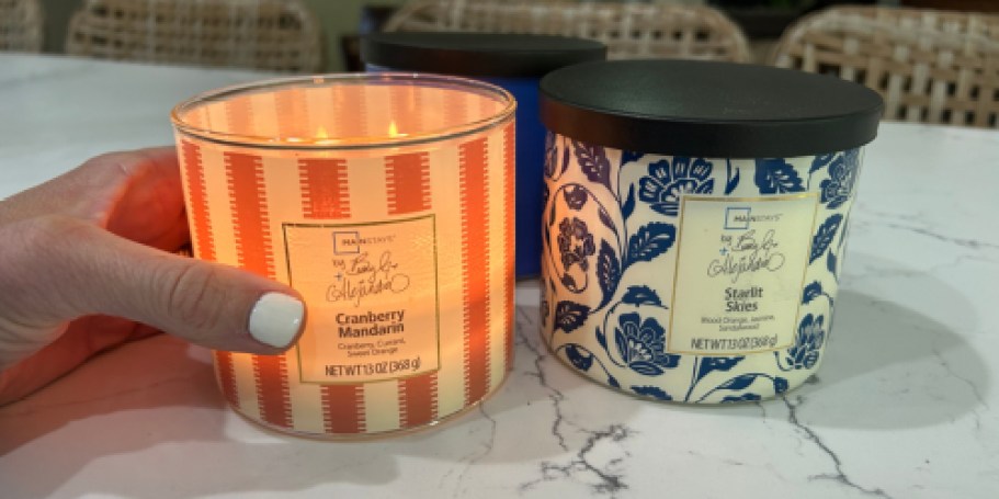 Walmart 3-Wick Candles Only $5.97 (WAY Cheaper Than Bath & Body Works!)