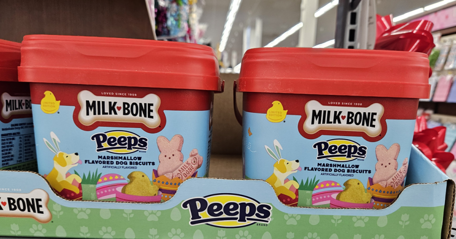 Milk Bone Peeps Dog Treats in Walmart
