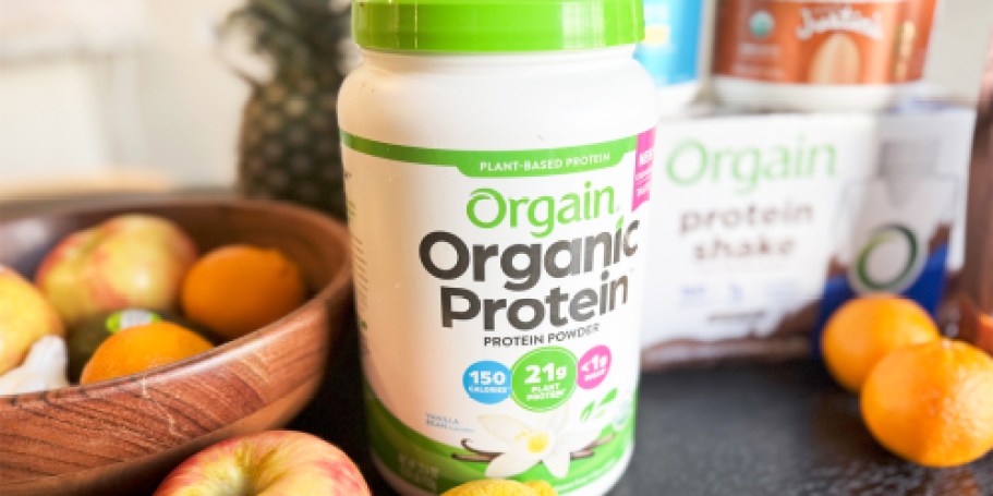 Orgain Protein Powder 2lb Tub Only $20.60 Shipped for Prime Members (Reg. $31)