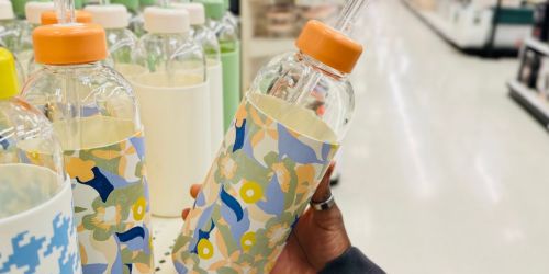 Adorable New Room Essentials Spring Water Bottles Just $10 at Target (In-Store & Online)