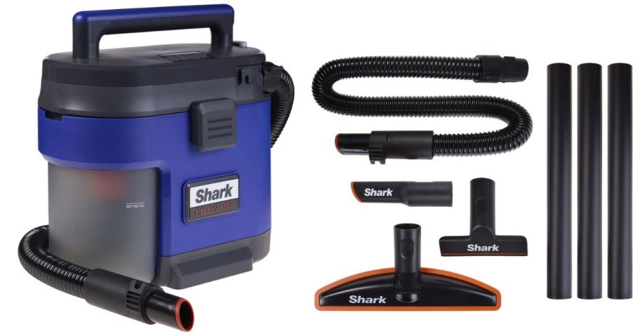 Shark MessMaster Wet/Dry Portable Vacuum w/ Bare Floor Tool stock image