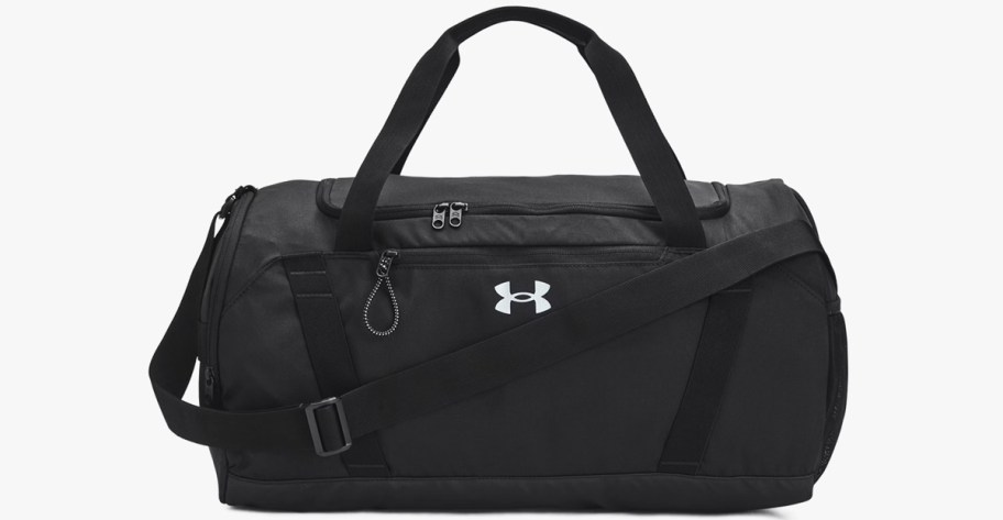 black under armour duffle bag