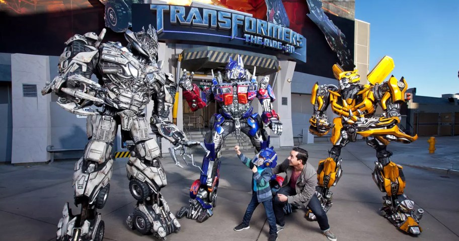 Universal Studios Hollywood Transformers 3 ride