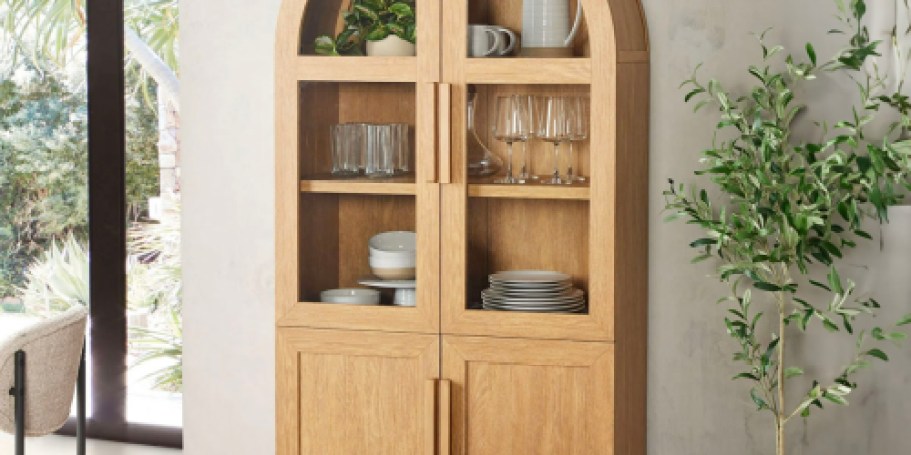 Better Homes & Gardens Arch Cabinet Just $348 Shipped on Walmart.com | High-End Look for Much Less!